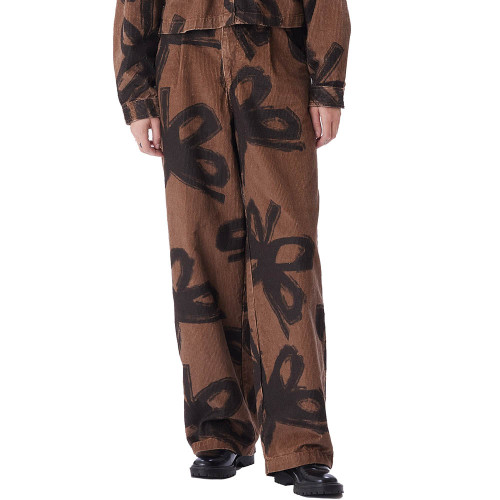 Obey Γυναικείο παντελόνι Nabi Baggy Cord Pant